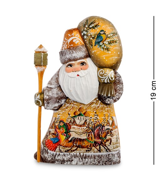 Фигурка Дед Мороз с фонарем