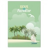Обложка для паспорта Escape to Paradise