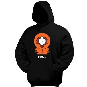 Толстовка-кенгурушка Kenny South Park