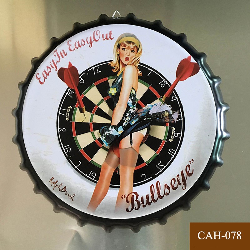 Декоративная пивная крышка Bullseye