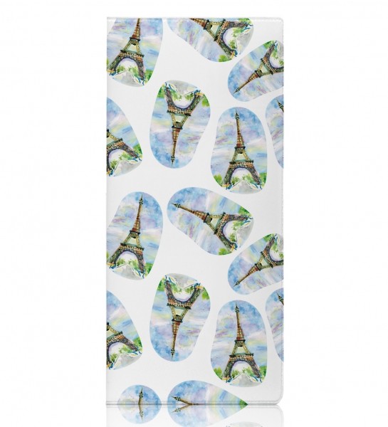 Обложка для путешествий Paris pattern