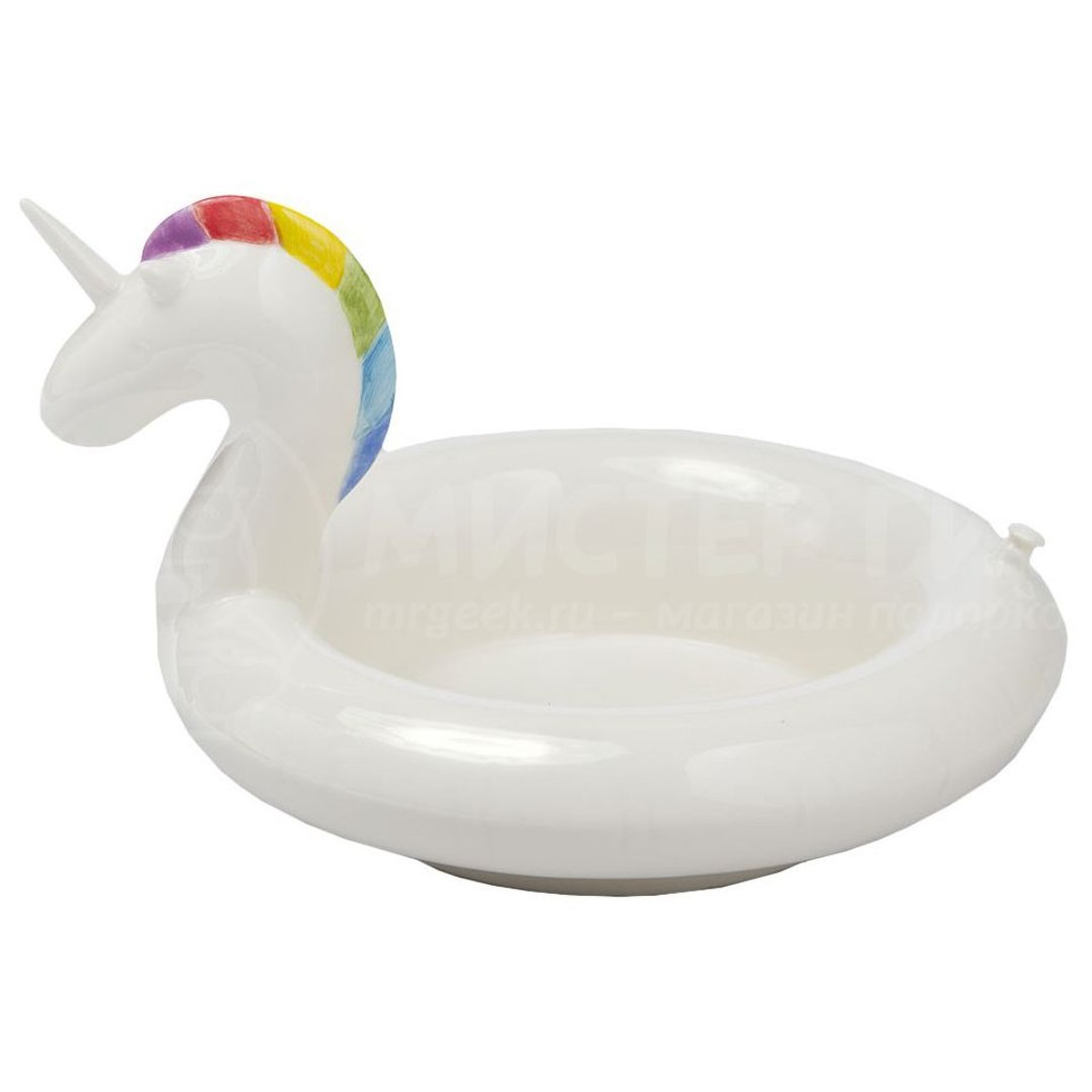 Миска сервировочная Единорог (Floatie Unicorn)