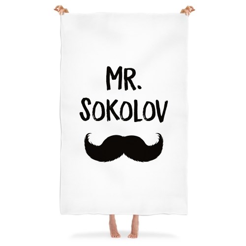 Именной плед Mr.