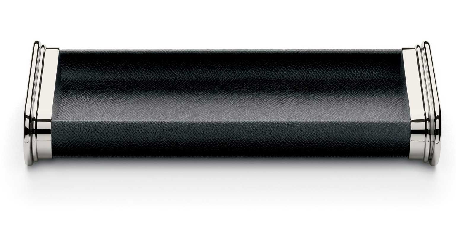 Овальная черная подставка для ручек Graf von Faber-Castell