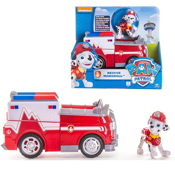 Игровой набор Paw Patrol Машинка спасателя и щенок