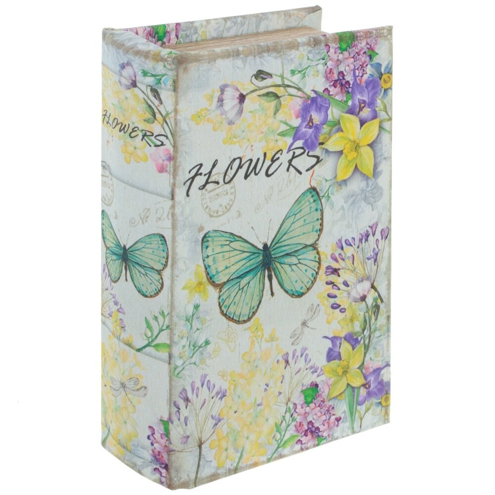 Шкатулка-фолиант Flowers
