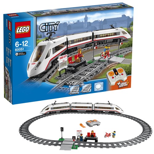 Конструктор LEGO Скоростной пассажирский поезд
