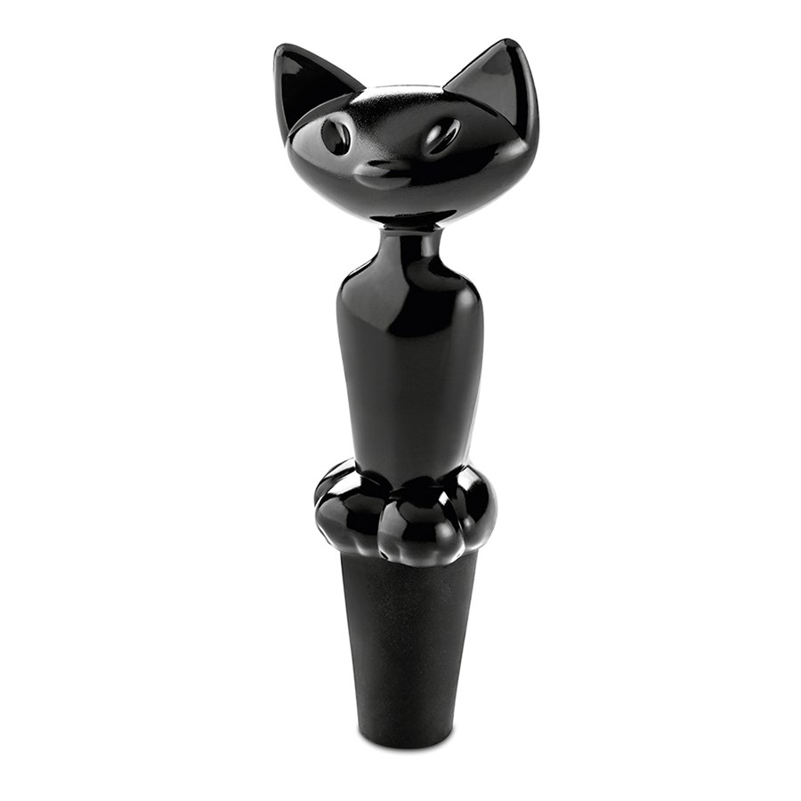 Пробка для бутылки MIAOU, чёрная
