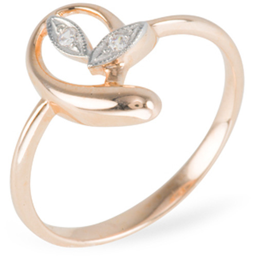 Кольцо с кристаллами Swarovski