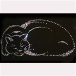 Картина Swarovski "Киска"
