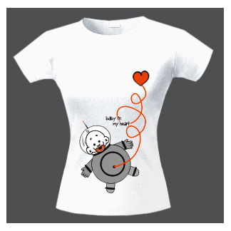 Футболка Baby in my Heart