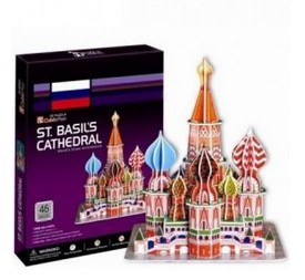 3d пазл Собор Василия Блаженного (Москва)