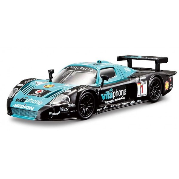 Bburago Машинка металлическая ралли 1:43 Maserati MC12