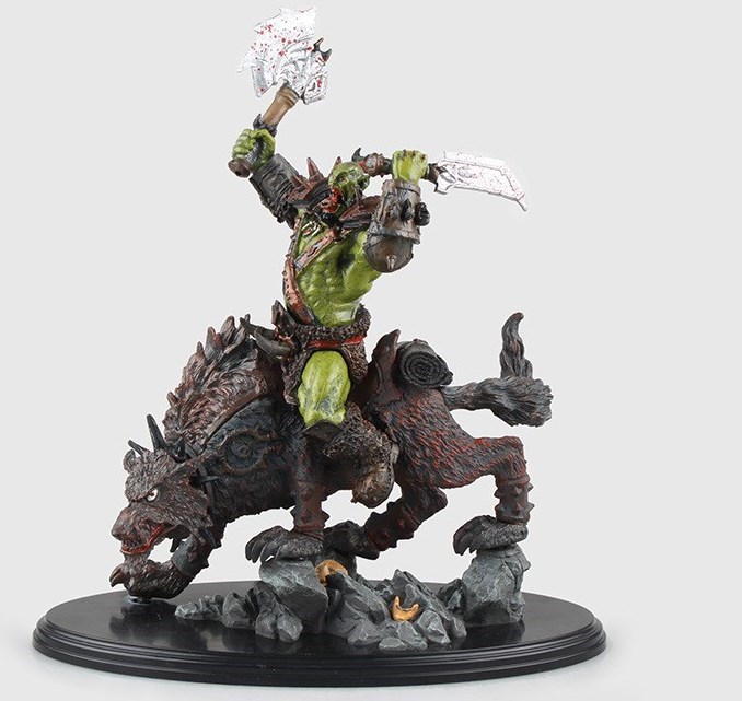 Фигурка World of Warcraft Deluxe Series 6: Riding Wolf