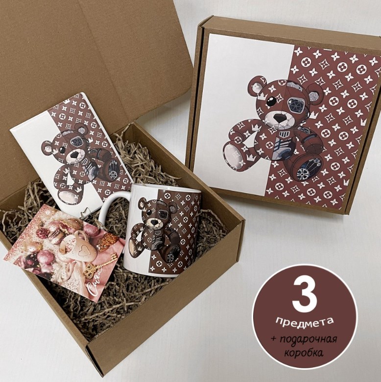 Подарочный бокс «Мишка Brown» Mini