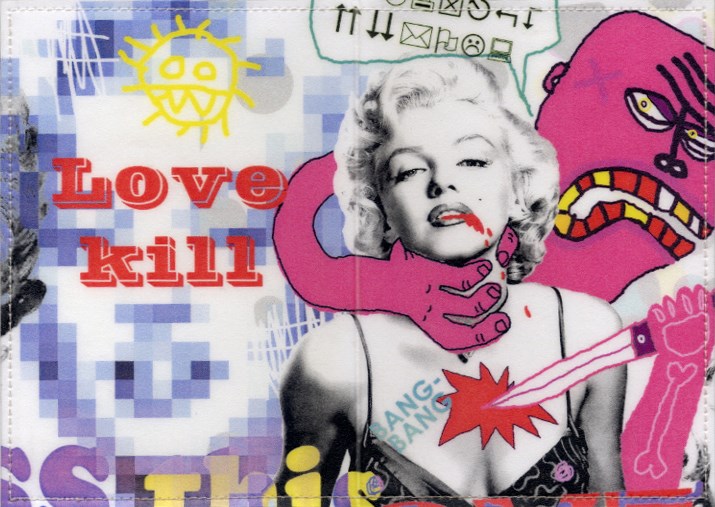 Обложка для паспорта M.Monroe Love kill