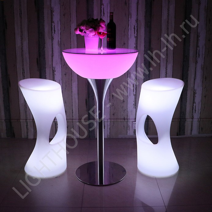 Светящийся LED стол Fleiamt M RGB Accum (под заказ)