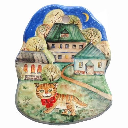 Сырная доска Кот малая