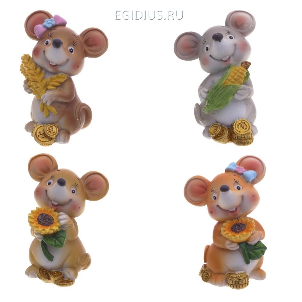 Декоративная фигурка Мышка