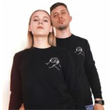 Парные свитшоты для двоих Руки