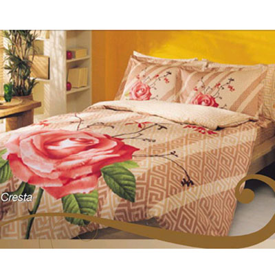 Постельное белье Elite Cresta red