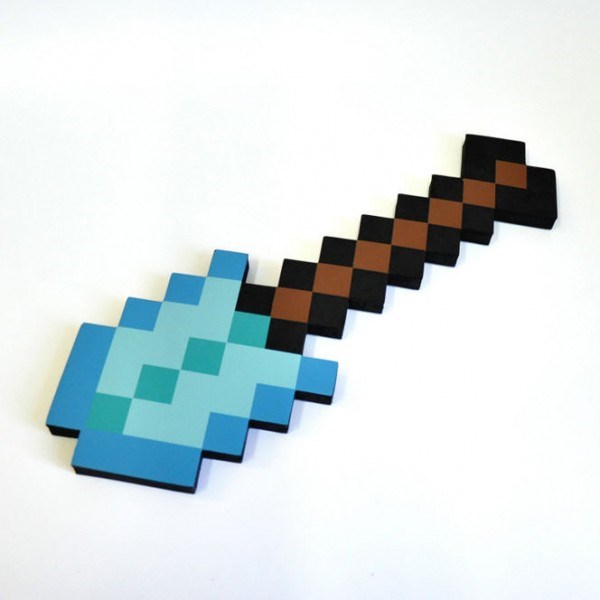 Алмазная лопата Minecraft