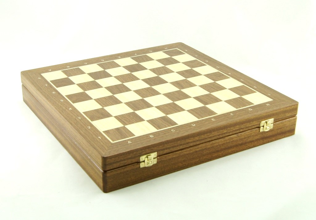 Шахматный ларец Woodgames махагон, 45 мм
