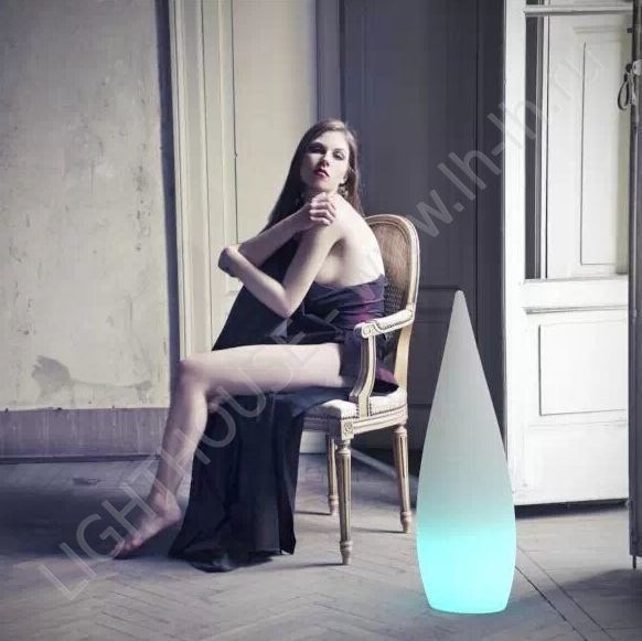 Светящаяся LED капля Plaj RGB Accum (под заказ)