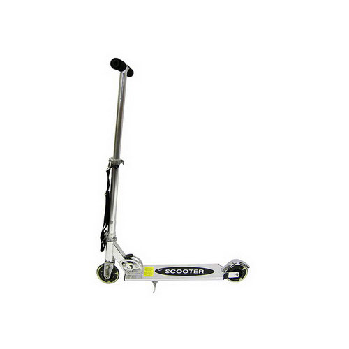 Самокат Scooter X 8209 серебристый