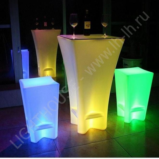 Светящийся LED стол Bellen S RGB Accum (под заказ)