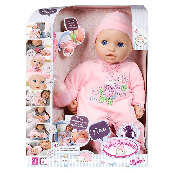 Многофункциональная кукла Zapf Creation Baby Annabell