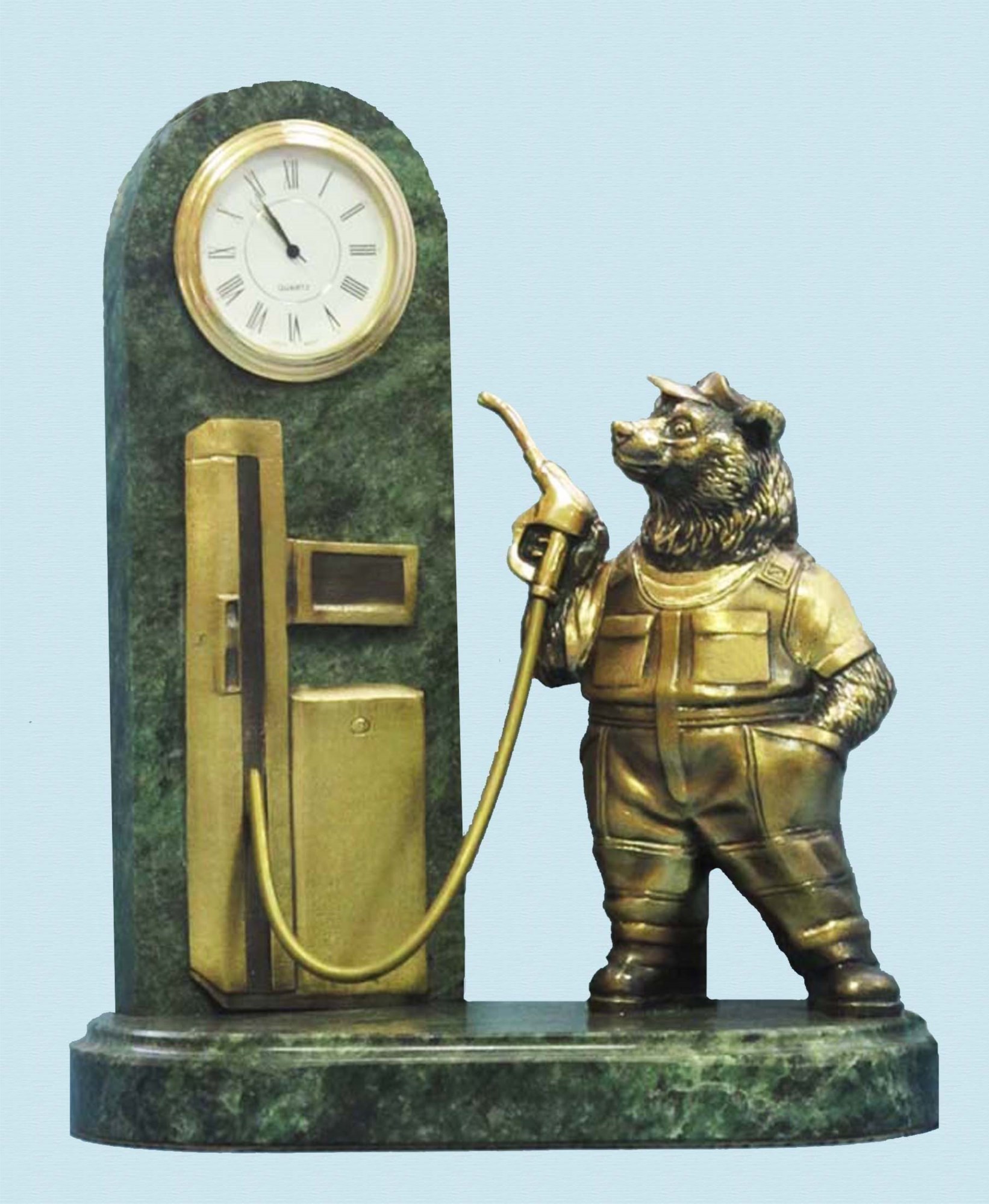Часы "Бензозаправщик"