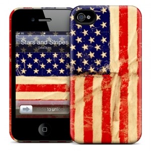 Чехол для iPhone 4/4S Gelaskins Stars and Stripes