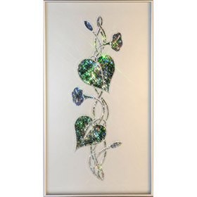 Картина Swarovski Вьюнок (синий)