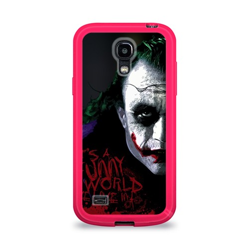Силиконовый чехол для Samsung Galaxy S4 Mini Джокер