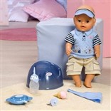 Кукла Baby Born 43 см мальчик "Покорми меня"