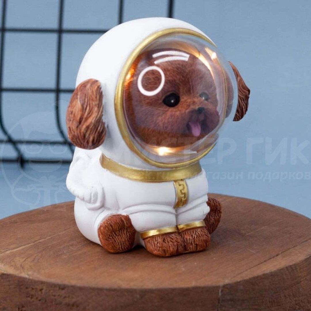 Ночник Dog space suit