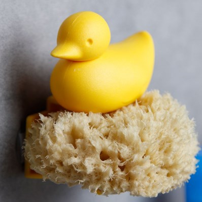 Держатель для губки duck (цвет: жёлтый)