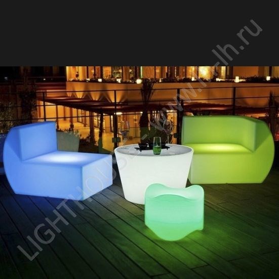 Светодиодный LED диван Couch Corner part