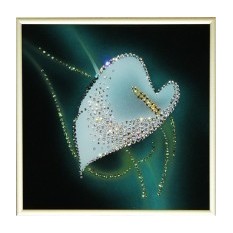 Картина Swarovski Утренняя калла 2