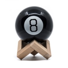 Шар ответов Magic ball с подставкой в подарочной коробке