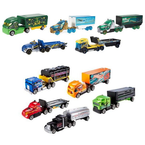 Машинка Mattel Hot Wheels Большие тягачи