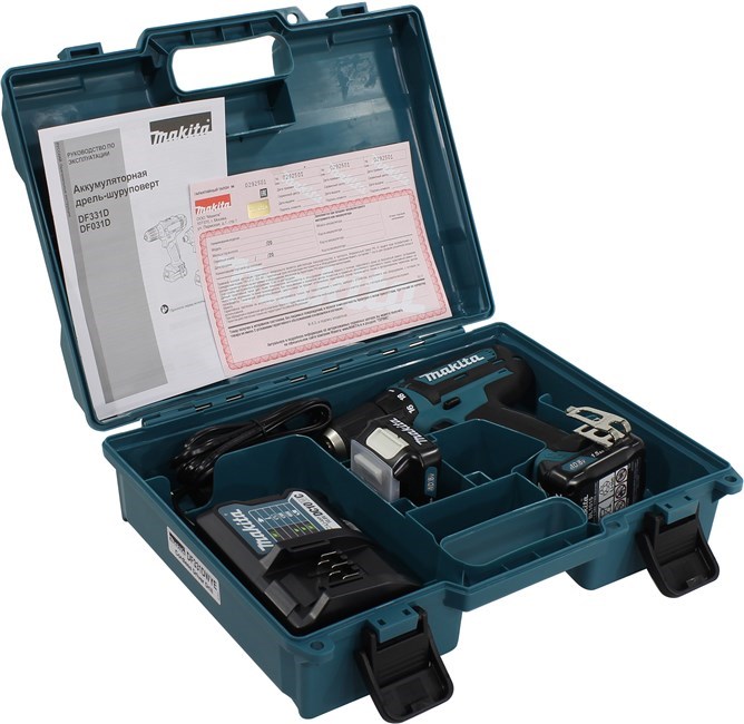Дрель-шуруповерт Makita DF331DWYE