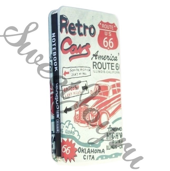 Блокнот Retro Cars