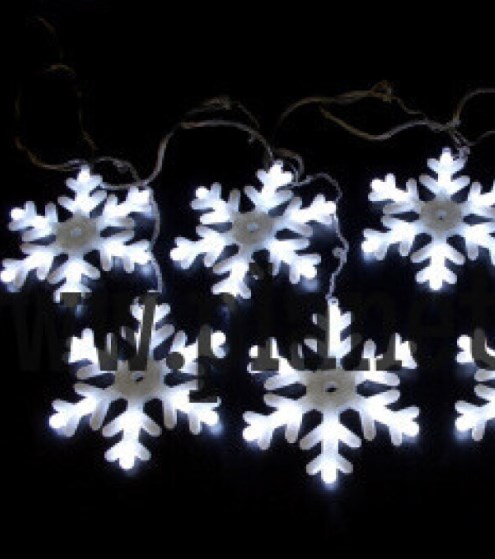 Снежинки Flesi LED-SNOW-FZ(198)-8-2.5M-230V-W 314