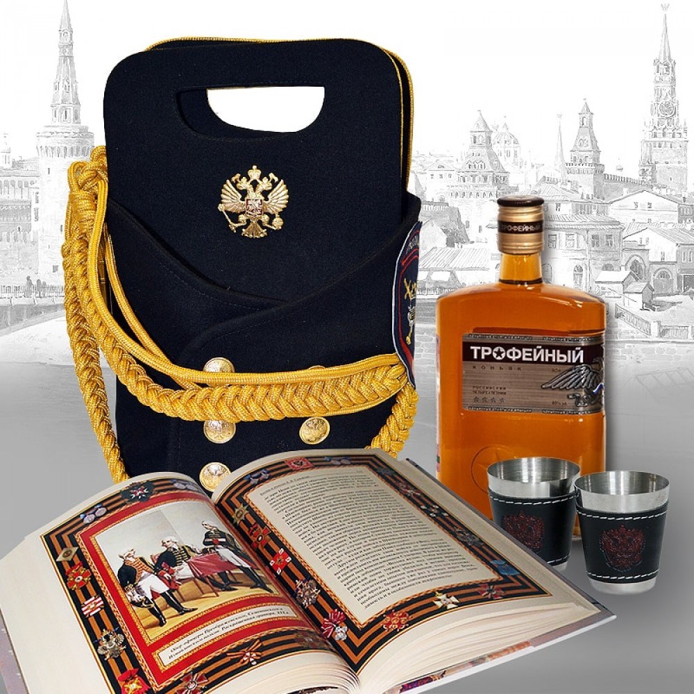 Подарочный набор для коньяка Гаишник
