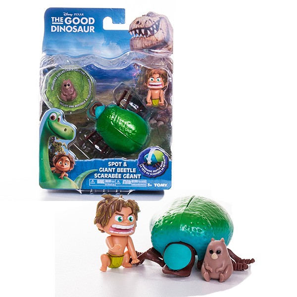 Набор фигурок Good Dinosaur Хороший Динозавр. Спот и Жук