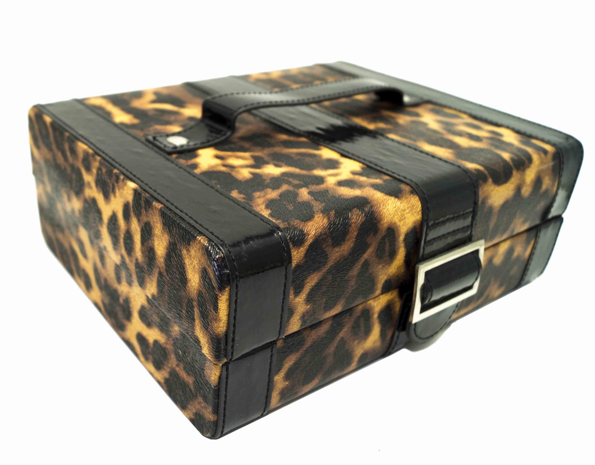 Леопардовая шкатулка для украшений Valise