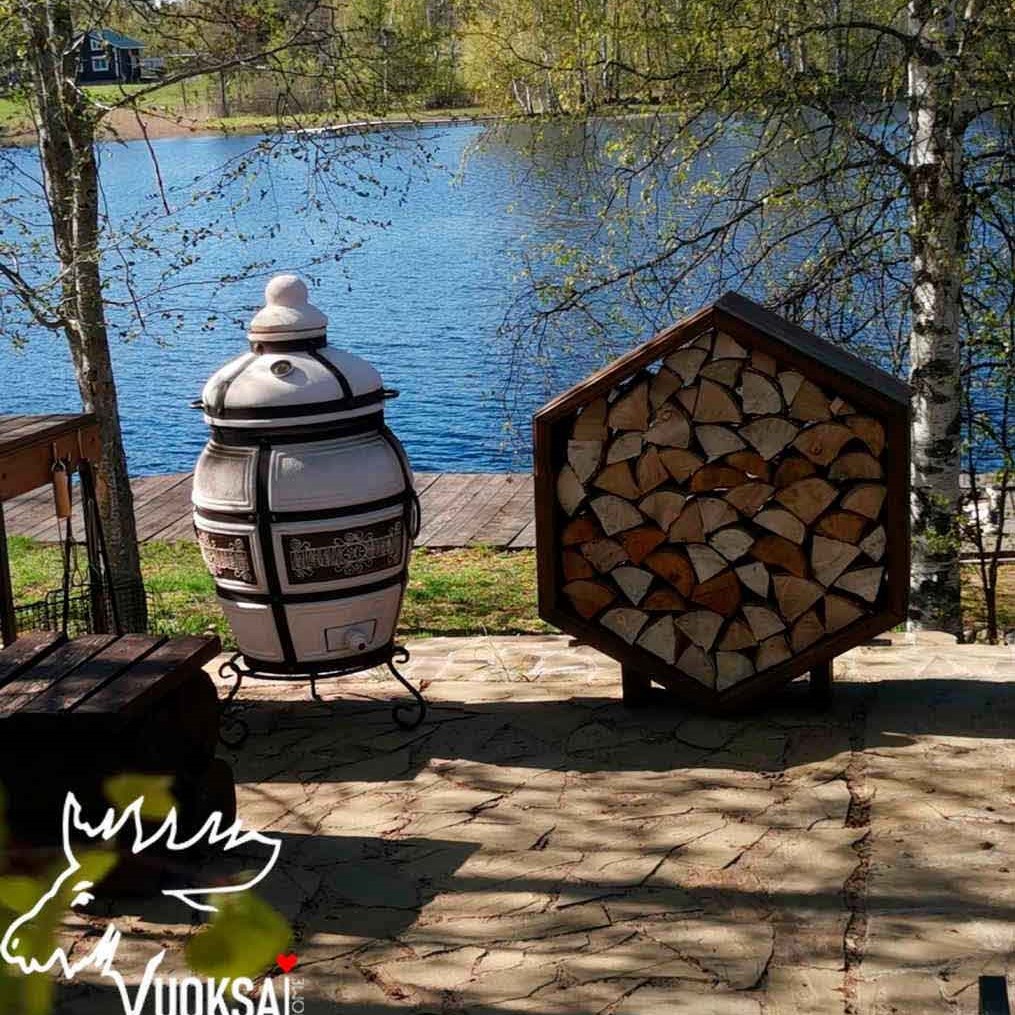 Уличная дровница Vuoksa-Wood 1 сота