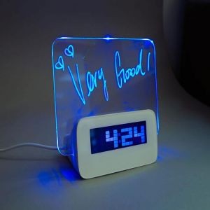 Часы Доска для записей с USB-хабом